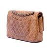 Chanel Medium Classic Crinkled Patent Double Flap Secondhand