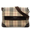 Burberry House Check Canvas Flap Crossbody Secondhand