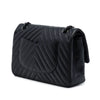 Secondhand Chanel Medium Classic Chevron Lambskin So Black Double Flap