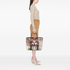 Givenchy Large Textured Coated Canvas Tribal Girl Print Antigona Tote Secondhand