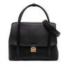 Maison Margiela Bicolor Goatskin and Canvas New Lock Horizontal Satchel Secondhand