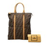Fendi Zucca Canvas Tote Secondhand