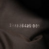 Fendi Zucca Canvas Double Flap Shoulder Bag Secondhand