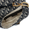 Dior Oblique Canvas Saddle Bag Secondhand