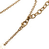 Louis Vuitton Gold Plated Flower Full Necklace Secondhand