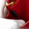 Prada Saffiano Lux Bow Wallet On Strap Secondhand
