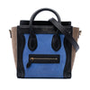 Secondhand Celine Nano Tricolor Nubuck and Calfskin Luggage Tote