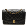 Chanel Small Quilted Lambskin Diana Single Flap Secondhand