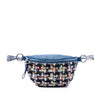 Chanel Tweed and Stitched Calfskin Convertible Waist Bag Secondhand