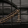 Chanel CC Chocolate Bar Lambskin Fold Down Envelope Shoulder Bag Secondhand