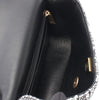 Chanel CC Tweed Pearl Single Flap Secondhand
