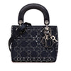 Secondhand Dior Mini Satin Cannage Strass Crystal Embellished Lady Dior