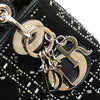 Secondhand Dior Mini Satin Cannage Strass Crystal Embellished Lady Dior