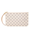 Secondhand Louis Vuitton Damier Azur Neverfull MM Pouch