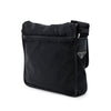 Prada Saffiano Trimmed Tessuto Buckle Messenger Bag Secondhand
