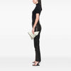 LOEWE Calfskin Wedge Bow Triangular Clutch Secondhand