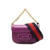 Gucci Mini Calfskin Horsebit 1955 Web Satchel Secondhand