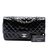 Chanel Medium Quilted Patent Secret Label Flap Secondhand