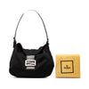 Fendi Neoprene Double Flap Shoulder Bag Secondhand