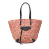 Balenciaga Raffia Motocross Classic Panier Basket Tote Secondhand
