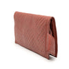 Bottega Veneta Nappa Embossed Intrecciato Turn Lock Clutch Secondhand