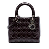 Secondhand Dior Medium Patent Cannage Lady Dior