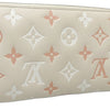 Secondhand Louis Vuitton Tricolor Monogram Embossed Lambskin Zippy Long Wallet