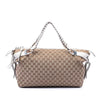 Gucci Medium GG Canvas Bamboo Bar Tote Secondhand