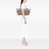 Gucci Medium GG Canvas Bamboo Bar Tote Secondhand