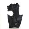 Chanel CC Brass Strass Pendant Necklace Secondhand