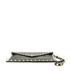 Valentino Calfskin Rockstud Envelope Flat Wristlet Clutch Secondhand