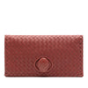 Bottega Veneta Nappa Intrecciato Turn Lock Clutch Secondhand
