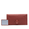 Bottega Veneta Nappa Intrecciato Turn Lock Clutch Secondhand