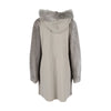 Secondhand Emporio Armani Shearling Coat with Hoodie - '10s