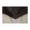 Secondhand Antonio Croce Leather Sleeve Trench Coat - '10s