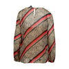 Secondhand DKNY Printed Blouse with Ruffles - '10s