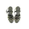 Secondhand Manolo Blahnik Snakeskin Strappy Heel Sandals - '10s