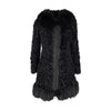 Secondhand Moschino Cheap and Chic Shearling Coat with Fur - '10s