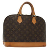 Louis Vuitton Alma Handbag Monogram Canvas