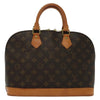 Louis Vuitton Alma Handbag Monogram Canvas
