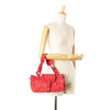 LOEWE Anagram Suede Shoulder Bag Secondhand