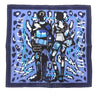 Secondhand Hermès Monsieur Et Madame Silk Scarf
