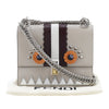 Secondhand Fendi Vitello Liberty Lucido Catalan Small Mirror Hypnoteyes Studded Kan I Crossbody