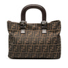Fendi Small Zucca Canvas Twins Tote Secondhand