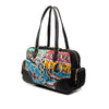 Secondhand Prada Printed Canvas Venezia Shoulder Bag