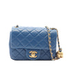Chanel Mini Square Classic Lambskin Pearl Crush Single Flap Secondhand