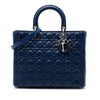 Secondhand Dior Large Lambskin Cannage Lady Dior