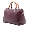 Secondhand Gucci Medium Calfskin Bamboo Shopper Boston Bag