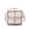 Chanel Mini Lambskin CC Chain Frame Drawstring Bucket Bag Secondhand