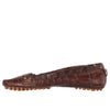 Gianfranco Ferré Brown Crocodile Leather Loafers - 2000s Second hand